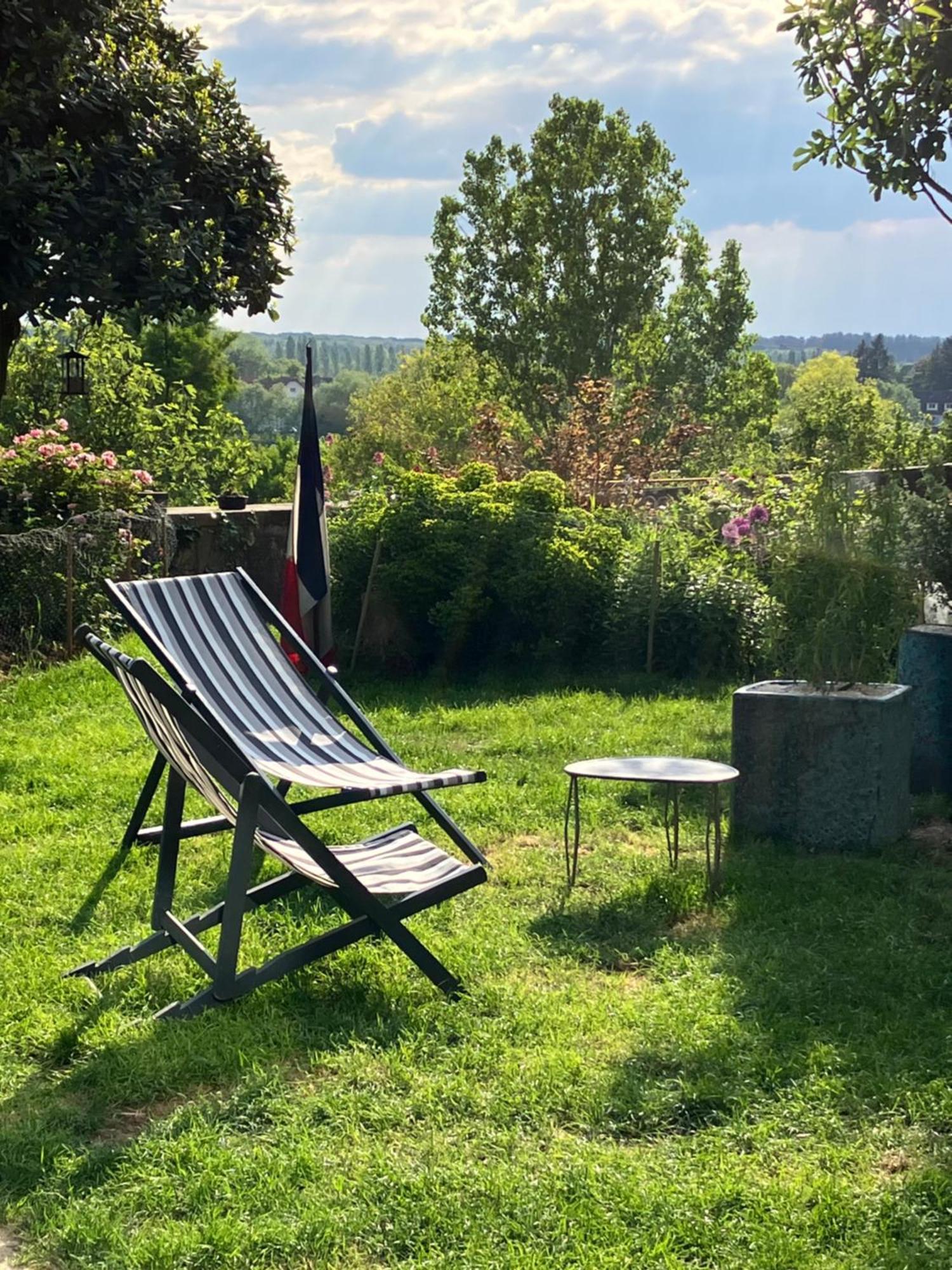 La Villa Lauvray Vétheuil Exteriör bild